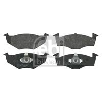 febibilstein Remblokkenset, schijfrem FEBI BILSTEIN, Inbouwplaats: Vooras, u.a. für VW, Skoda, Seat