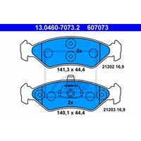Remblokkenset, schijfrem ATE, u.a. für Ford, Mazda