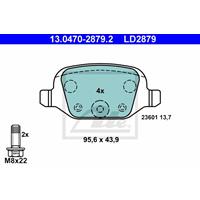 Abarth Low dust Keramische remblokken 13047028792