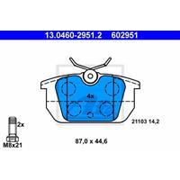 Remblokkenset, schijfrem ATE, u.a. für Alfa Romeo, Lancia, Fiat