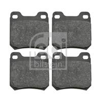 febibilstein Remblokkenset, schijfrem FEBI BILSTEIN, Inbouwplaats: Achteras: , u.a. für Opel, Saab, Vauxhall