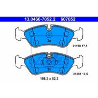 Remblokkenset, schijfrem ATE, u.a. für Opel, Vauxhall, Chevrolet, Daewoo