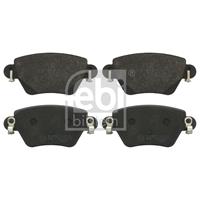 febibilstein Remblokkenset, schijfrem FEBI BILSTEIN, Inbouwplaats: Achteras: , u.a. für Ford, Renault, Jaguar