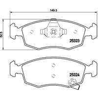 lancia Remblokken set