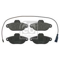 febibilstein Remblokkenset, schijfrem FEBI BILSTEIN, Inbouwplaats: Vooras, u.a. für Ford, Fiat, Lancia