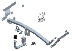 Diagonaal Afneembare Trekhaak Brink Ref. 584500
