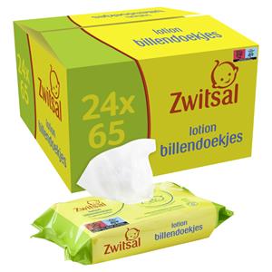 Zwitsal Billendoekjes Babydoekjes Lotion Voordeelverpakking - 1560 Stuks