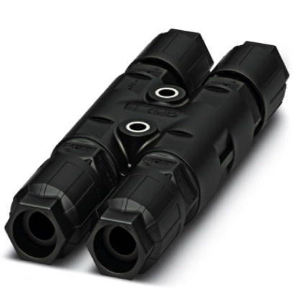 phoenixcontact Phoenix Contact 1414719 Ronde connector verdeler Totaal aantal polen: 2 + PE Serie (ronde connectoren): QPD 1 stuk(s)