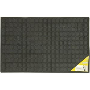 74575 Fußschalenmatte Passend für: Universal Gummi (L x B) 41cm x 60cm Schwarz C15917