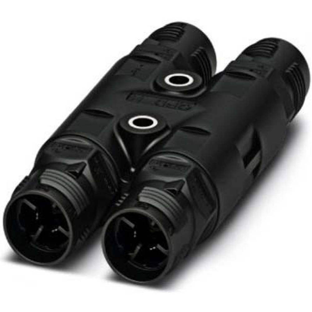 phoenixcontact Phoenix Contact 1414721 Ronde connector verdeler Totaal aantal polen: 2 + PE Serie (ronde connectoren): QPD 1 stuk(s)