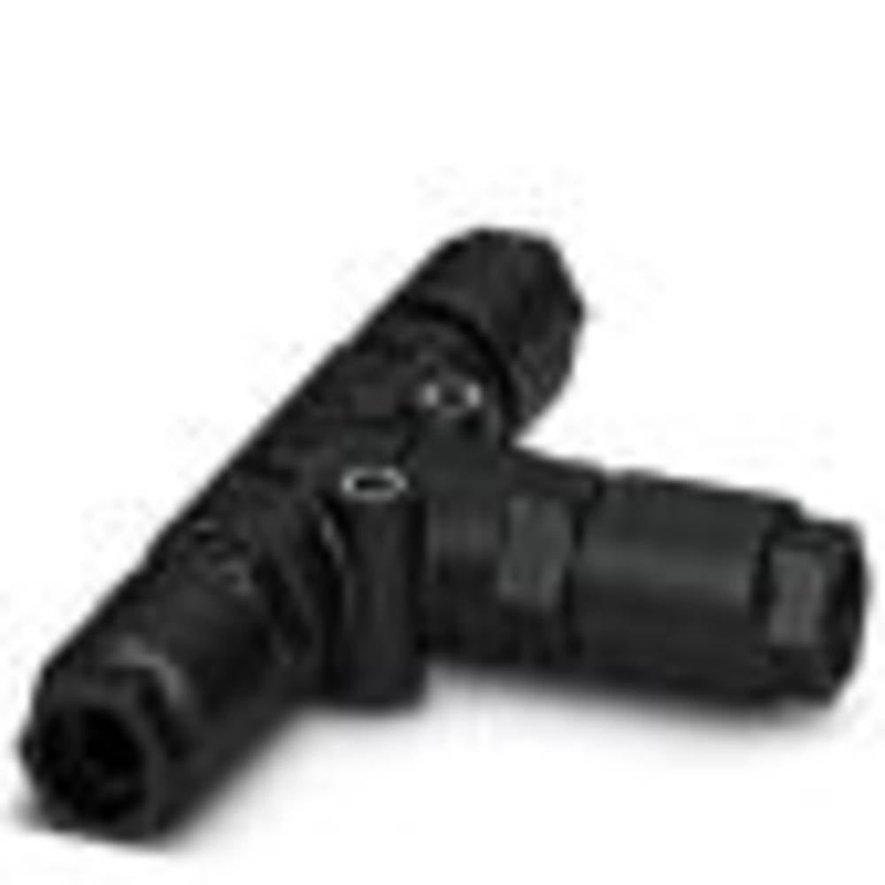 phoenixcontact Phoenix Contact 1414710 Ronde connector verdeler Totaal aantal polen: 3 + PE Serie (ronde connectors): QPD 1 stuk(s)