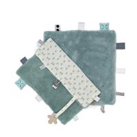 Snoozebaby Knuffeldoekje Sweet Dreaming Gray Mist - 25x25 cm