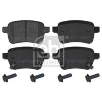 febibilstein Remblokkenset, schijfrem FEBI BILSTEIN, Inbouwplaats: Achteras: , u.a. für Opel, Fiat, Vauxhall