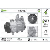 Compressor, airconditioning RUIL DEEL Valeo, Spanning (Volt)12V, u.a. für Mercedes-Benz