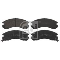 febibilstein Remblokkenset, schijfrem FEBI BILSTEIN, Inbouwplaats: Vooras, u.a. für Peugeot, Mitsubishi, Citroën