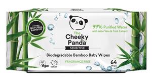 The Cheeky Panda Bamboo Baby Doekjes 64 stuks per verpakking