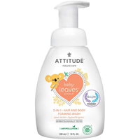 Attitude Baby Leaves 2 in 1 Shampoo & Duschschaum Birnen Nektar