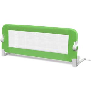 vidaXL Kinderbedhekjes 2 st 102x42 cm groen