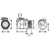 bmw Compressor, airconditioning 0600K329