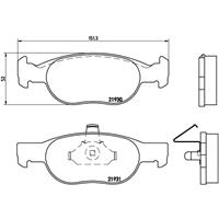 fiat Remblokken set