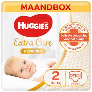 Huggies Newborn Babywindeln Windeln für Neugeborene Größe 2 (3-6 kg)