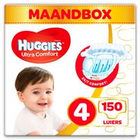 Huggies Ultra Comfort Babywindeln Windeln Größe 4 (7-18 kg)