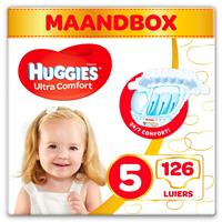 Huggies Ultra Comfort Babywindeln Windeln Größe 5 (11-25 kg) Monatsbox