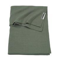 Knit Basic Ledikantdeken Forest Green 100 x 150 cm