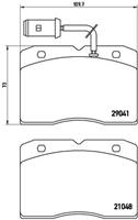 alfaromeo Remblokken set PA6012