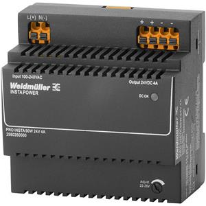 Weidmüller PRO INSTA 96W 24V 4A DIN-rail netvoeding 24 V/DC 96 W