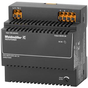 Weidmüllerlerlerlerlerlerlerlerlerlerlerlerlerlerlerlerlerlerlerlerlerlerlerlerlerlerler PRO INSTA 96W 48V 2A Schakelnetvoeding 48 V/DC 2 A 96 W Inhoud: 1 stuk(s)