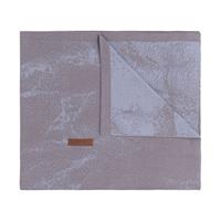 Marble Ledikantdeken Cool Grey / Lila 100 x 135 cm