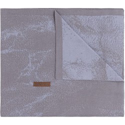 Marble Ledikantdeken Cool Grey / Lila 100 x 135 cm