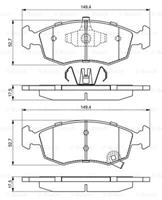 fiat Remblokken set BP1682