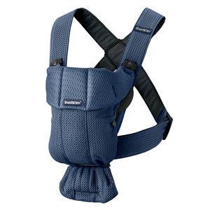 BabyBjörn Mini 3D Mesh Draagzak Donkerblauw