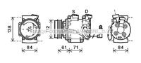 honda Compressor, airconditioning