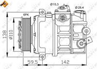 audi Compressor, airconditioning 32147