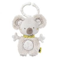 kinderwagenhanger/ rammelaar koala 14 cm wit