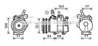 hyundai Compressor, airconditioning