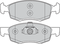 dacia Brake Pad 601017