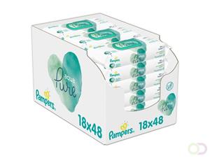 Pampers Billendoekjes Babydoekjes Aqua Pure - 864 Stuks