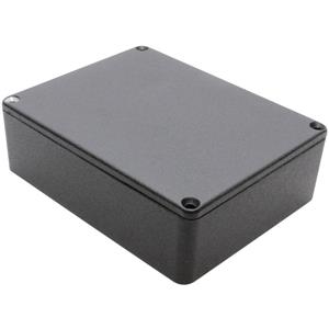 hammondelectronics Hammond Electronics 1590BB2BK Universele behuizing Aluminium spuitgietwerk Zwart 1 stuk(s)