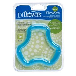 Dr. Brown's Flexees bijtring blauw