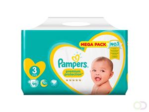 Pampers Premium Protection - Maat 3 - Mega Pack - 98 stuks