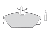 renault Remblokkenset, schijfrem