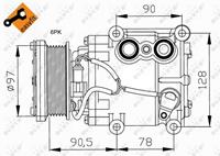 ford Compressor, airconditioning