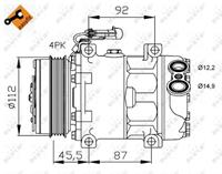 citroen Compressor, airconditioning 32701