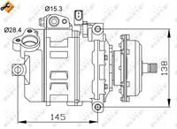 Volkswagen Compressor, airconditioning