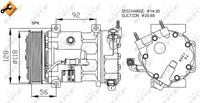 peugeot Compressor, airconditioning