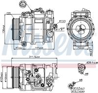 mercedes-benz Compressor, airconditioning